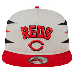 Cincinnati Reds Iron Golfer Snapback Hat - Cream | New Era