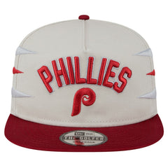Philadelphia Phillies Iron Golfer Snapback Hat - Cream | New Era