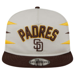 San Diego Padres Iron Golfer Snapback Hat - Cream | New Era