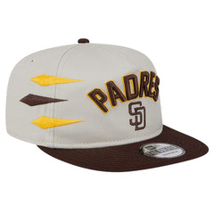 San Diego Padres Iron Golfer Snapback Hat - Cream | New Era