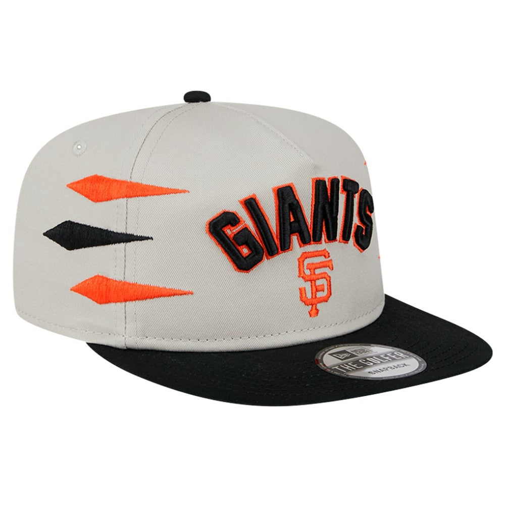 San Francisco Giants Iron Golfer Snapback Hat - Cream | New Era