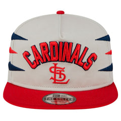 St. Louis Cardinals Iron Golfer Snapback Hat - Cream | New Era