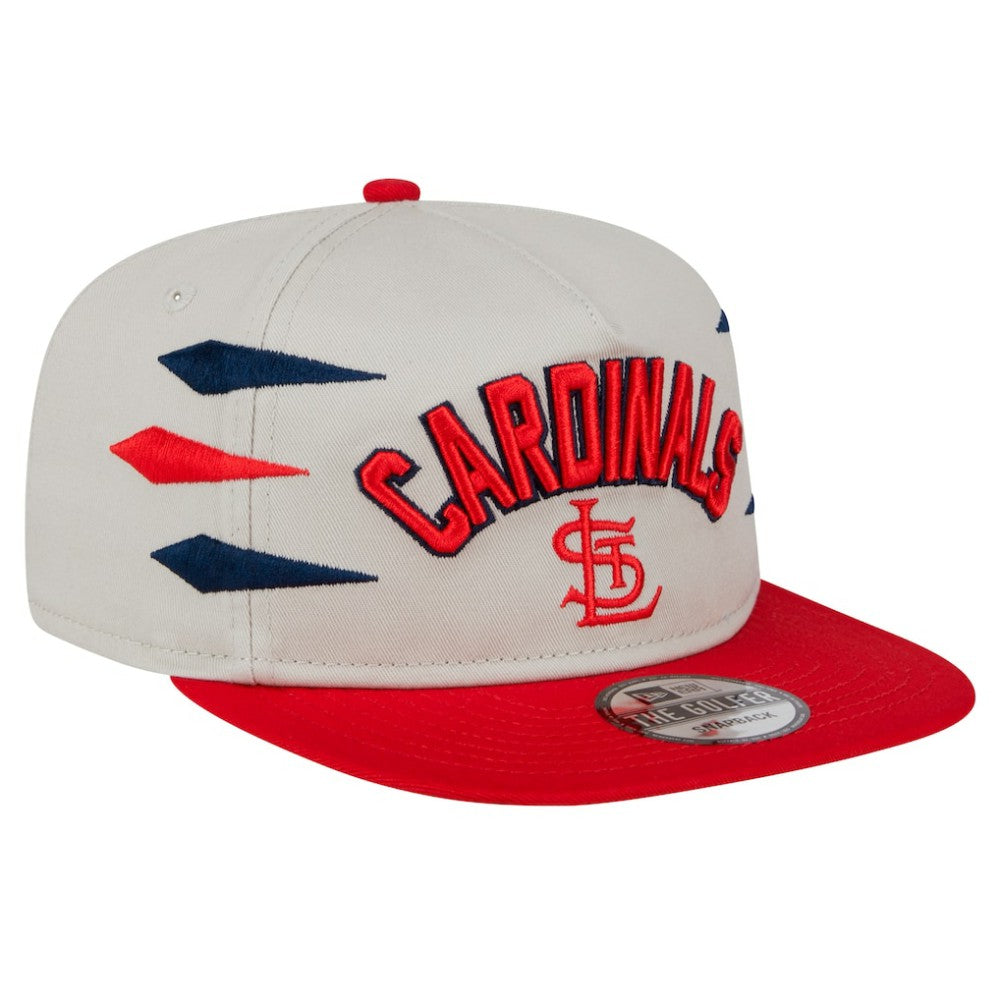 St. Louis Cardinals Iron Golfer Snapback Hat - Cream | New Era