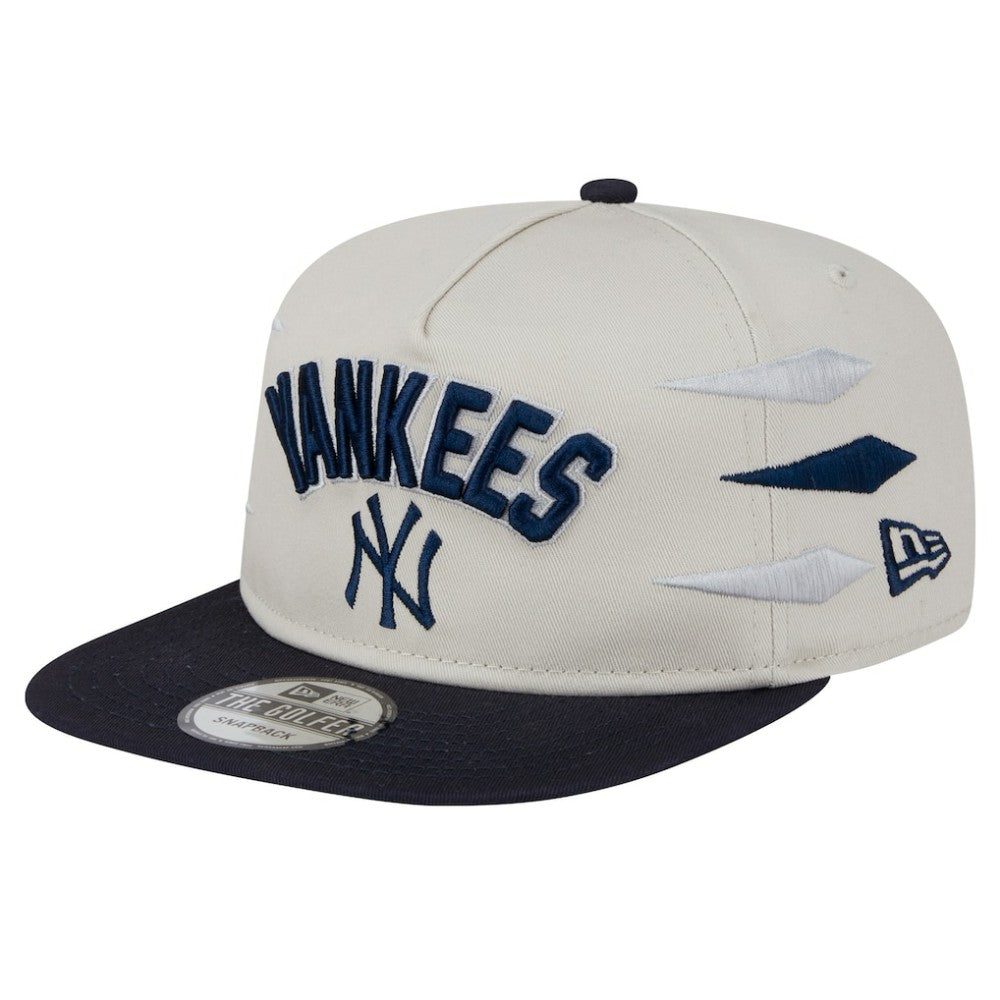 New York Yankees Iron Golfer Snapback Hat - Cream | New Era