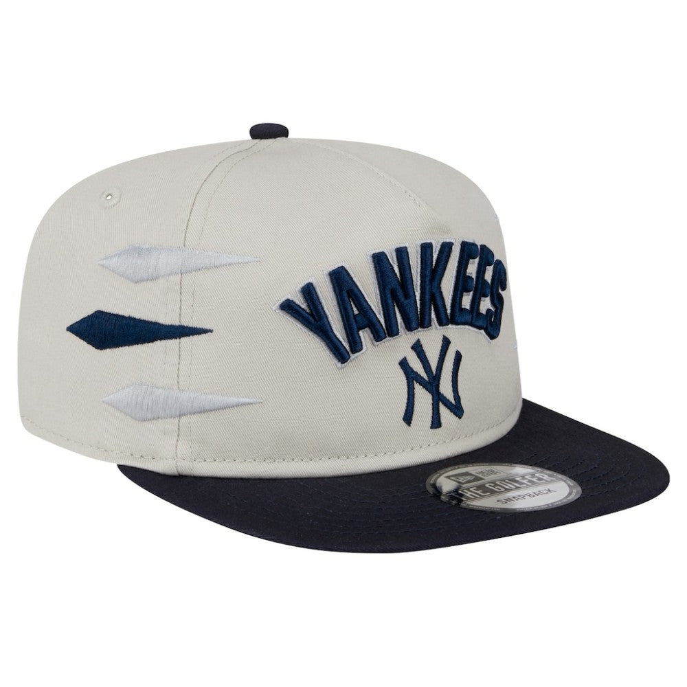 New York Yankees Iron Golfer Snapback Hat - Cream | New Era