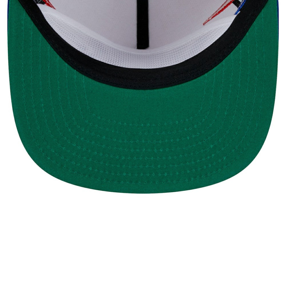 Texas Rangers Iron Golfer Snapback Hat - Cream | New Era