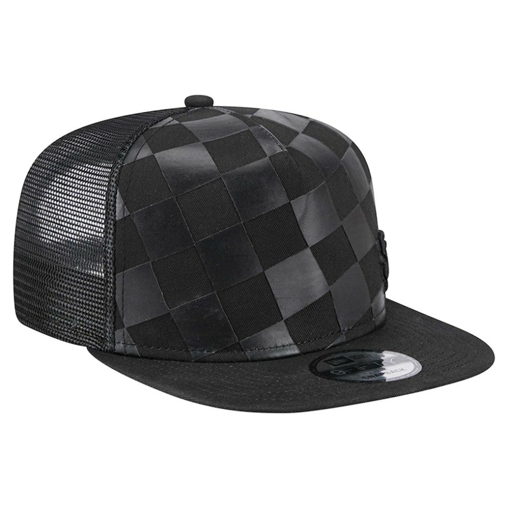 San Francisco Giants Score Check 9FIFTY A-Frame Trucker Snapback Hat - Black | New Era
