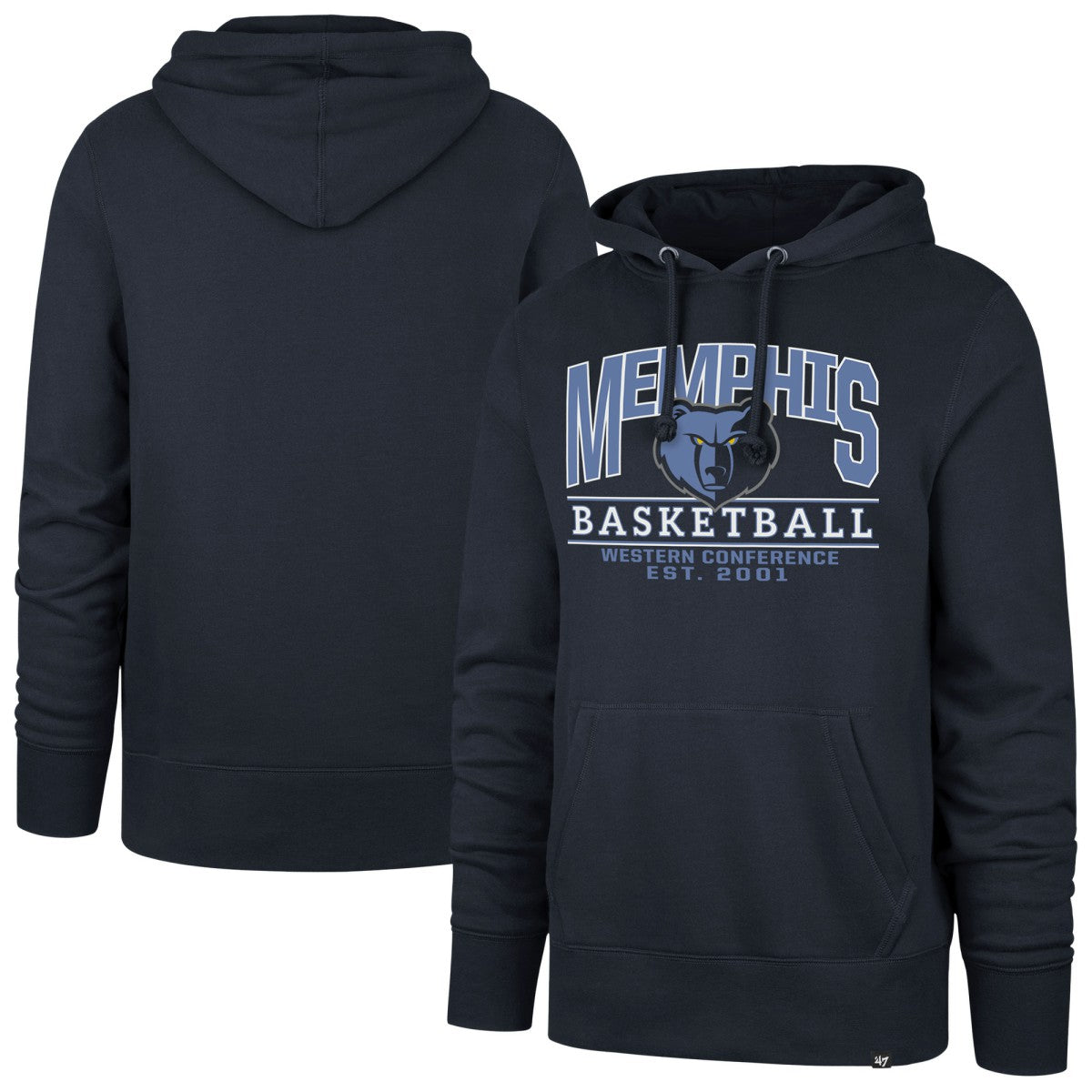Memphis Grizzlies '47 Unisex Good Call Headline Pullover Hoodie - Navy | 47 brand outlet