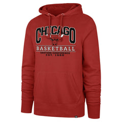 Chicago Bulls '47 Unisex Good Call Headline Pullover Hoodie - Red | 47 brand for sale