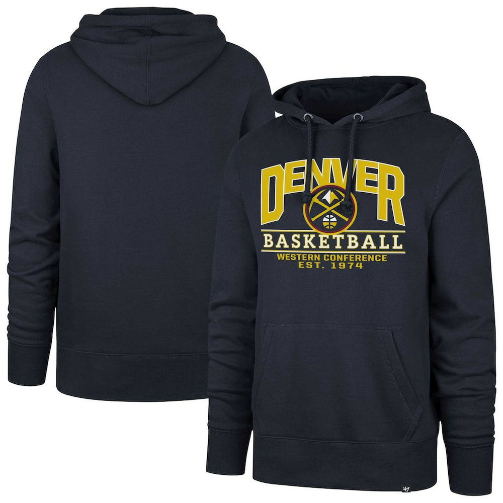 Denver Nuggets '47 Unisex Good Call Headline Pullover Hoodie sale - Navy | 47 brand sale