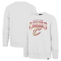 Cleveland Cavaliers '47 Spotlight Headline Pullover Sweatshirt sale - White | 47 brand discount