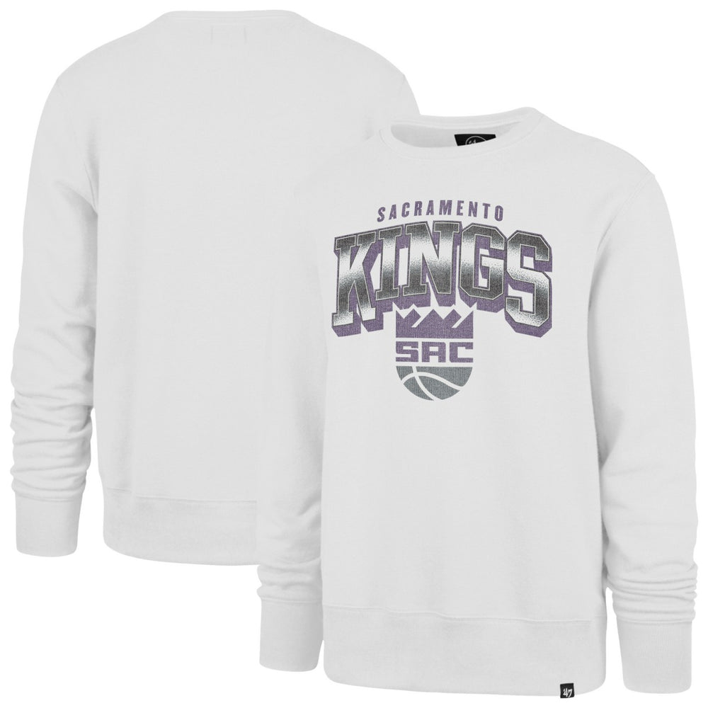 Sacramento Kings '47 Spotlight Headline Pullover Sweatshirt - White | 47 brand sale