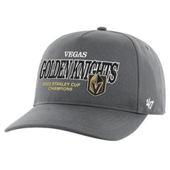 Vegas Golden Knights '47 2023 Stanley Cup Champions Penalty Box Hitch Adjustable Hat Charcoal
