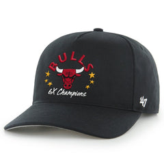 Chicago Bulls '47 Champs Global Star Hitch Adjustable Hat - Black | 47 brand cheap