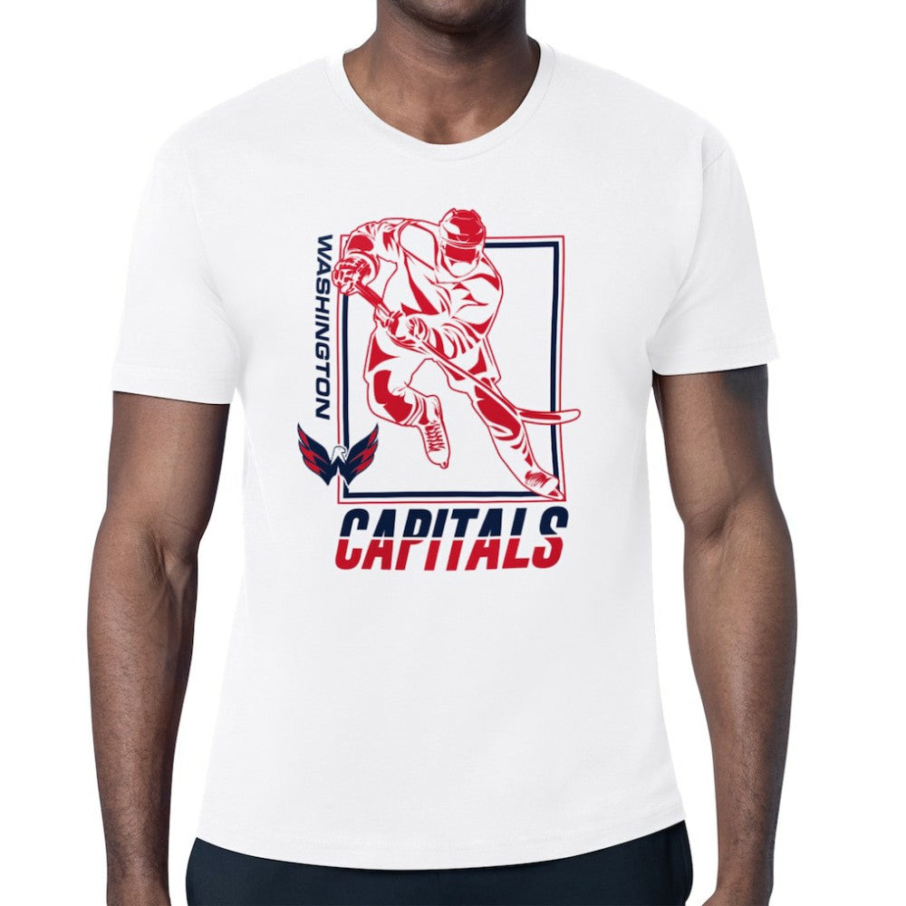 Washington Capitals Starter Player Grid T-Shirt White