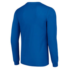 Edmonton Oilers Starter Player Grid Long Sleeve T-Shirt Royal