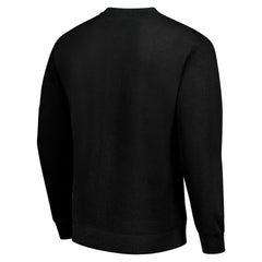 San Jose Sharks Starter Player Grid Fleece Pullover Sweatshirt Black