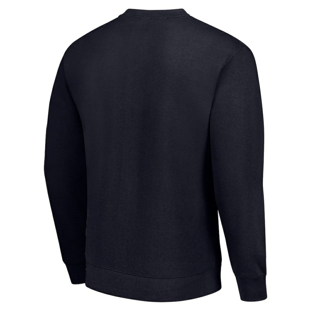 Nashville Predators Starter Player Grid Fleece Pullover Sweatshirt Navy