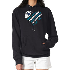 Charlotte Hornets G-III 4Her by Carl Banks Women's Heart Pullover Hoodie - Black online
