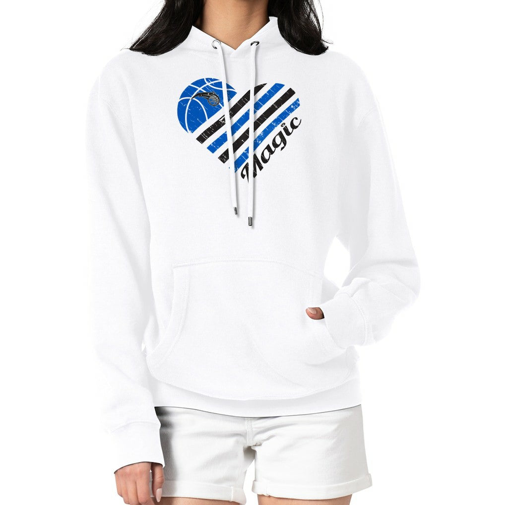 Orlando Magic G-III 4Her by Carl Banks Women's Heart Pullover Hoodie - White discount