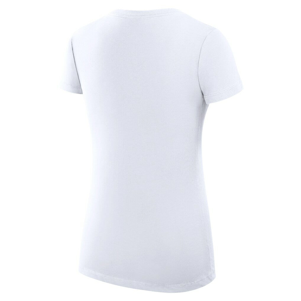 Indiana Pacers G-III 4Her by Carl Banks Women's Super-Slim Fit Lightweight Heart V-Neck T-Shirt - White on sale