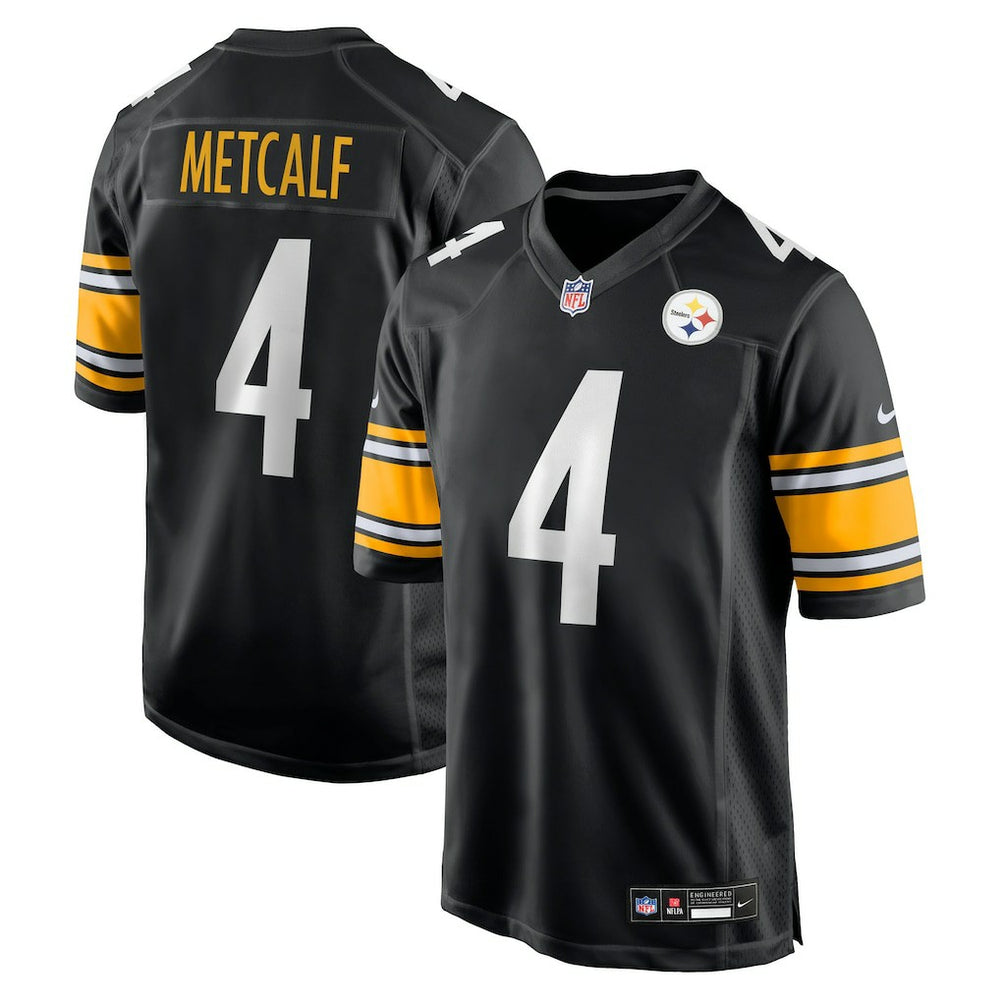 DK Metcalf Pittsburgh Steelers Game Player Jersey - Black | Nike for sale
