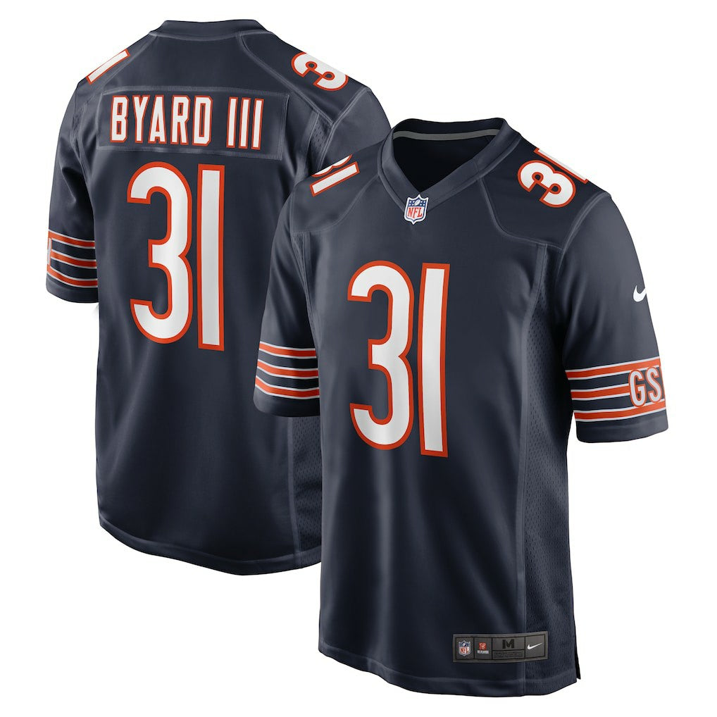 Kevin Byard III Chicago Bears Game Jersey - Navy | Nike for sale