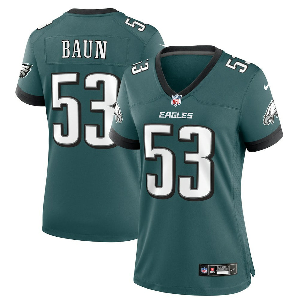 Zack Baun Philadelphia Eagles Women's Game Jersey - Midnight Green | Nike cheap