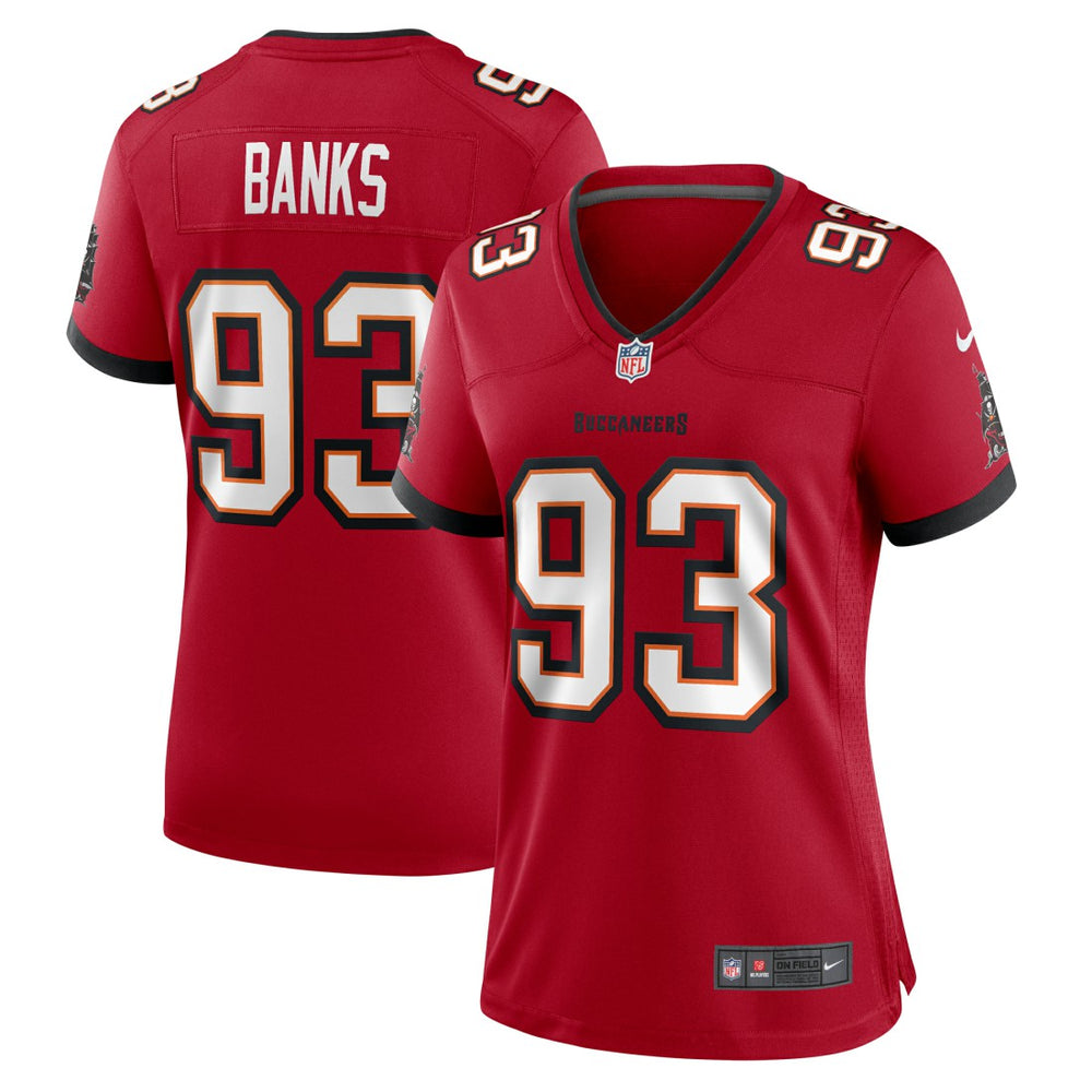 Eric Banks Tampa Bay Buccaneers Women's Game Jersey - Red | Nike online