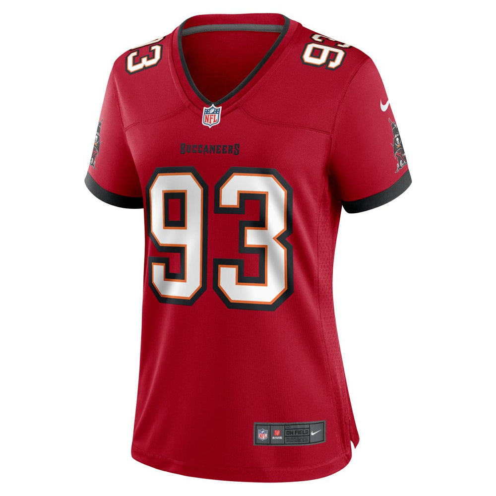 Eric Banks Tampa Bay Buccaneers Women's Game Jersey - Red | Nike online