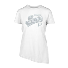 Indiana Pacers Levelwear Women's Birch Sweep T-Shirt - White outlet