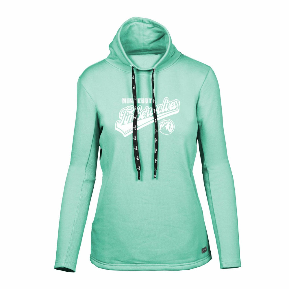 Minnesota Timberwolves Levelwear Women's Loop Sweep Pullover Sweatshirt - Mint cheap