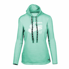 Sacramento Kings Levelwear Women's Loop Sweep Pullover Sweatshirt - Mint on sale