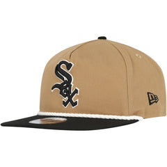 Chicago White Sox Golfer Snapback Hat - Khaki/Black | New Era
