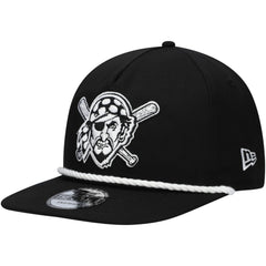 Pittsburgh Pirates Golfer Snapback Hat - Black | New Era