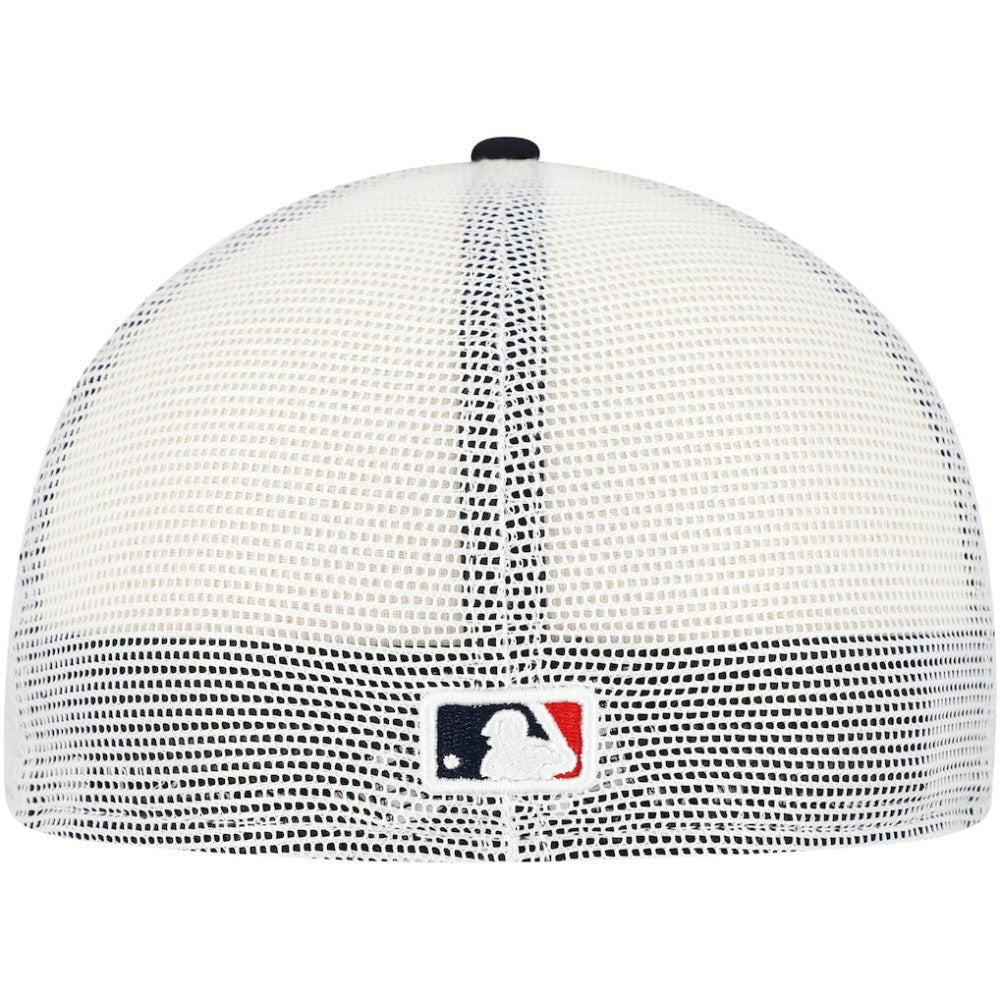 Boston Red Sox Team Color 59FIFTY Trucker Fitted Hat - Navy | New Era