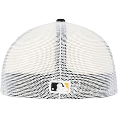 Pittsburgh Pirates Team Color 59FIFTY Trucker Fitted Hat - Black | New Era
