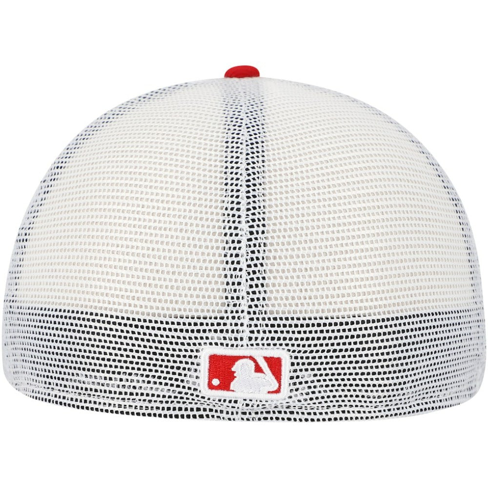 St. Louis Cardinals Team Color 59FIFTY Trucker Fitted Hat - Red | New Era