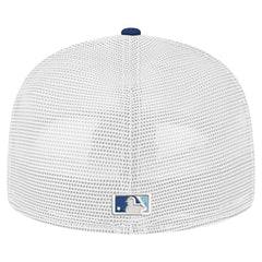 Tampa Bay Rays Team Color 59FIFTY Trucker Fitted Hat - Navy | New Era