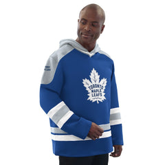 Toronto Maple Leafs Starter Hockey Pullover Hoodie Blue/Gray