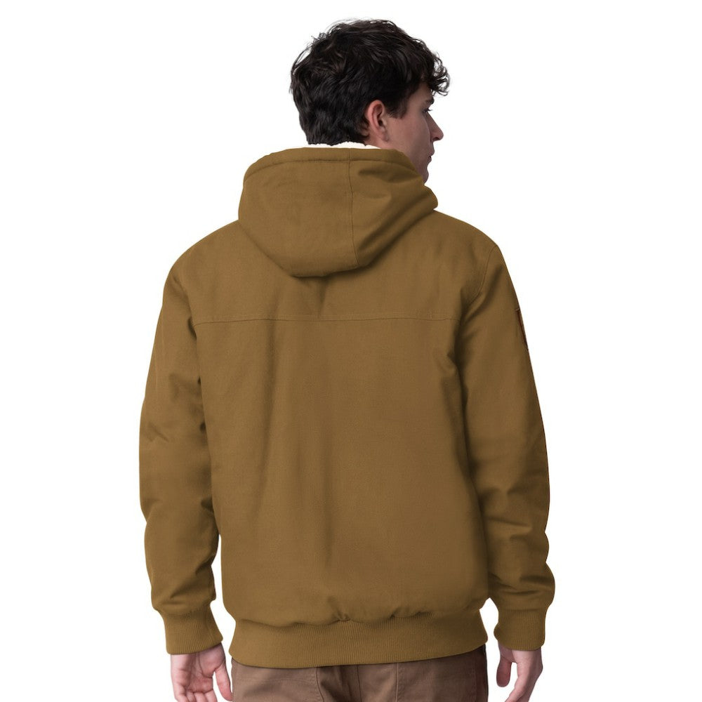 Vegas Golden Knights G-III Sports by Carl Banks Build Up Full-Zip Hoodie Jacket Tan