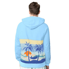 New York Rangers Margaritaville Island Dream Peached Pullover Hoodie Blue