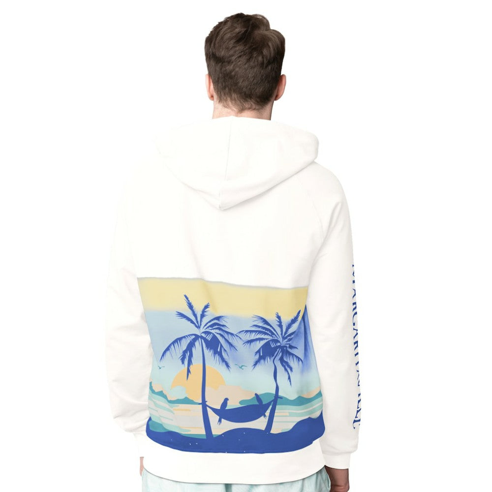 Pittsburgh Penguins Margaritaville Island Dream Peached Pullover Hoodie Cream