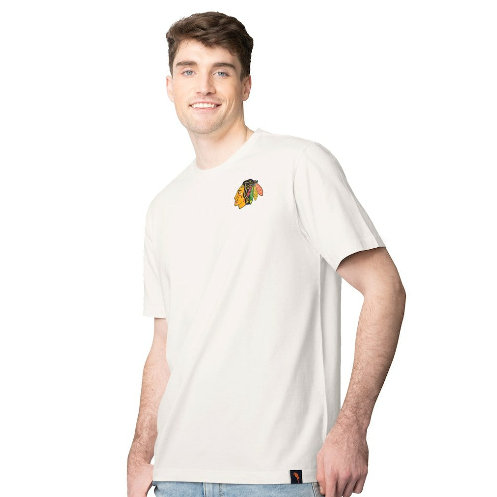 Chicago Blackhawks Margaritaville Time Flies T-Shirt Cream