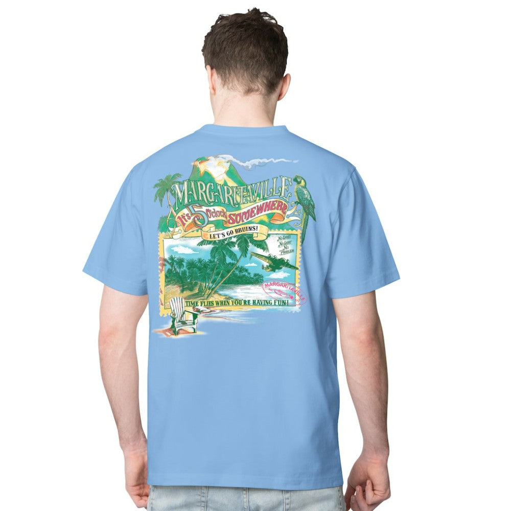 Boston Bruins Margaritaville Time Flies T-Shirt Blue