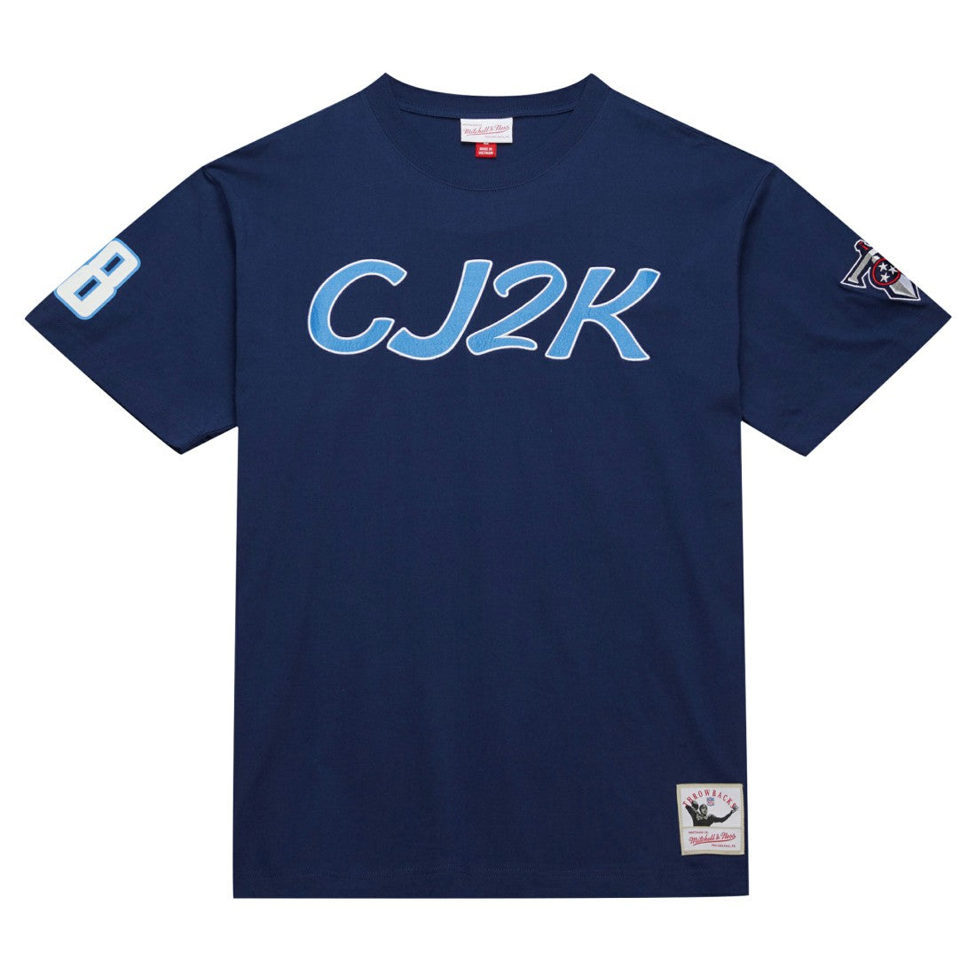 Chris Johnson Tennessee Titans Retired Player Nickname T-Shirt - Navy online