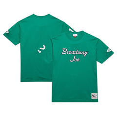Joe Namath New York Jets Retired Player Nickname T-Shirt - Kelly Green on sale