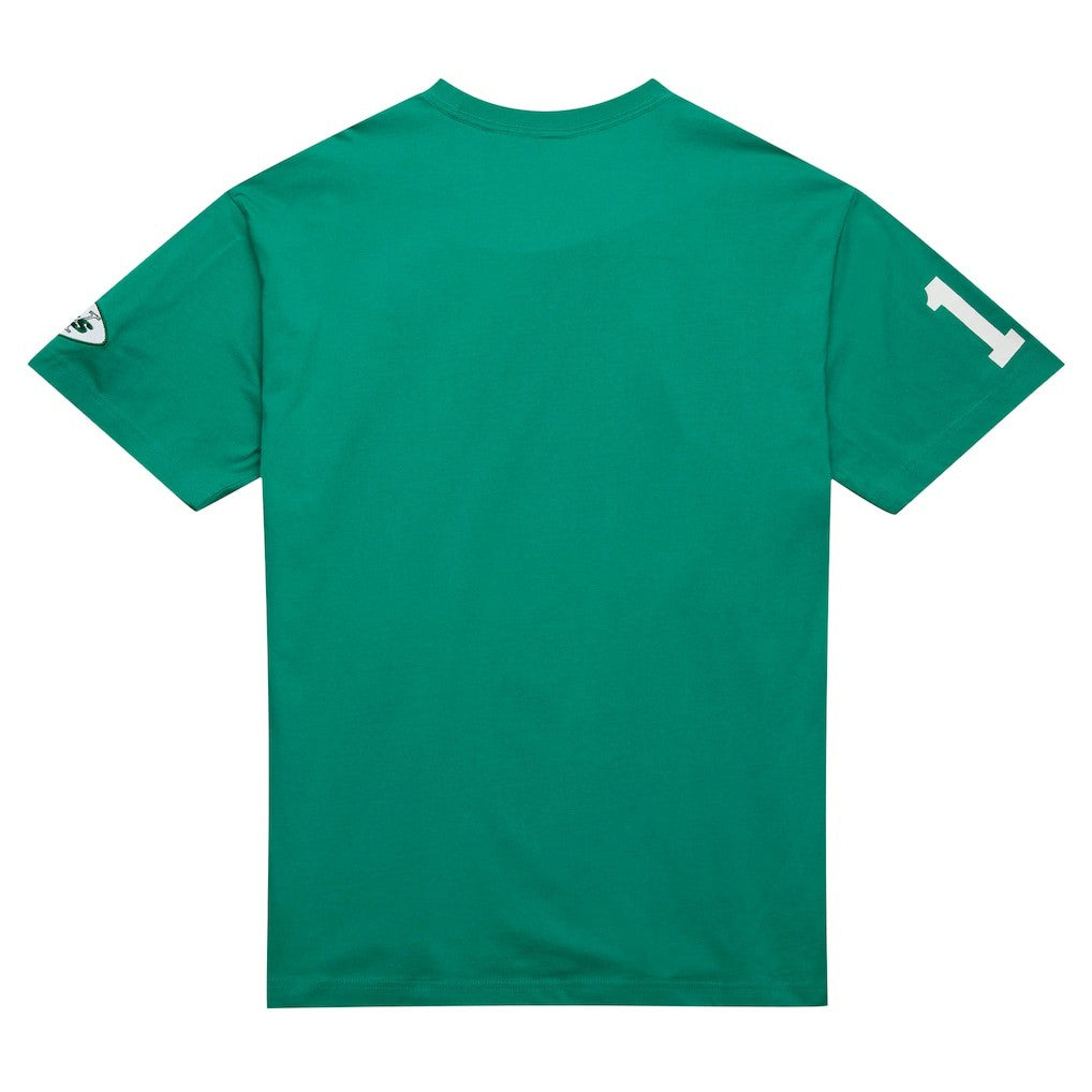 Joe Namath New York Jets Retired Player Nickname T-Shirt - Kelly Green on sale