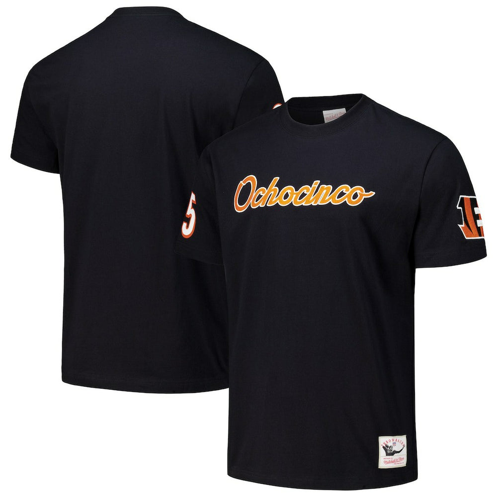 Chad Johnson Cincinnati Bengals Retired Player Nickname T-Shirt - Black on sale