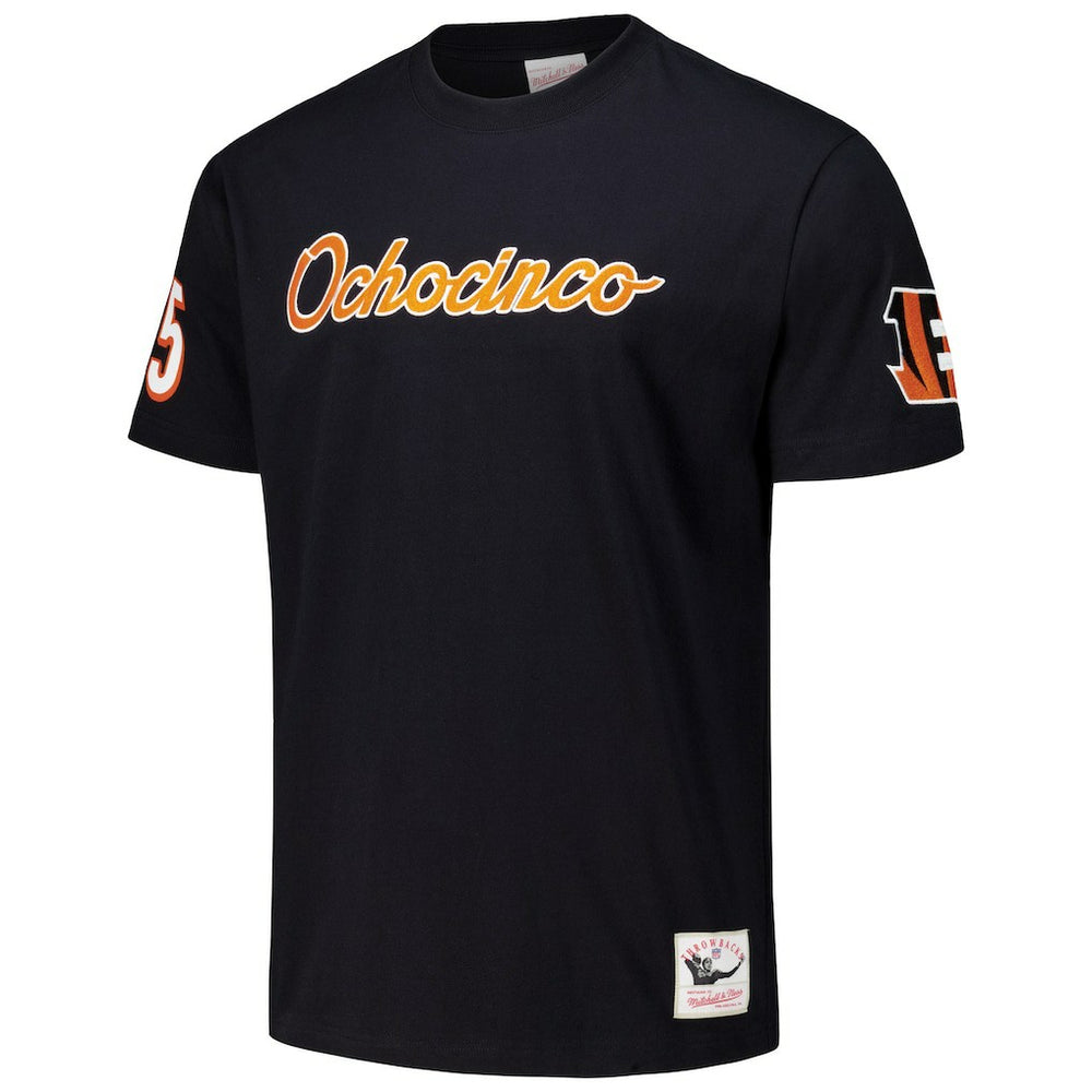 Chad Johnson Cincinnati Bengals Retired Player Nickname T-Shirt - Black on sale